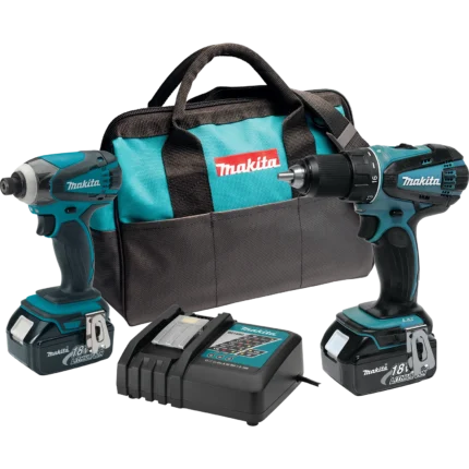 Makita 18 Volt LXT Lithium Ion Cordless 2 PC Combo Kit
