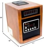 Dr Infrared Heater,1500W,Space Heater with Humidifier,Oscillation Fan