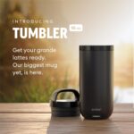 Ember Tumbler,Temperature Control Travel Mug,Stainless Steel,App-Controlled Heated Coffee Mug
