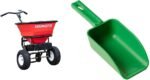 Multi-Purpose Walk Behind Push Spreader 3039632R Grounds Keeper,100 Pound Capacity,Multi Use Tool for Grass Seed,Salt,De-Icer,Fertilizer and Seeds