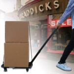 TOBEBEGO Trash Bag Holder with Wheels 30-60 Gallons Leaf Bag Holder