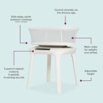 4moms MamaRoo Sleep Bassinet Supports Baby's Sleep with Adjustable Features