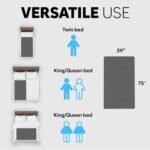 Adamson B10 Gray Bed Cooling System - Water Bed Cooler Ideal for Hot Sleepers