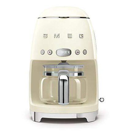 Smeg Retro Style Coffee Maker Machine,173 x 128 x 113,Cream