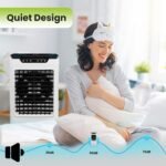 Powerful Swamp Cooler 5300 CFM,7 Gallons Water Tank,Portable Indoor Evaporative Air Cooler,Remote Included,Swing Mode,Modern Design,3 Speeds (LBW-6500RC)