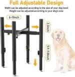 Adjustable Elevated Dog Bowl Stand