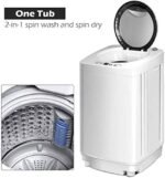 Giantex Portable Washing Machine Full Automatic Washer and Spinner Combo