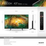 Sony X800H 43inch TV 4K Ultra HD Smart LED TV with HDR and Alexa Compatibility ?C 2020 Model