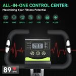 USLIM Foldable Exercise Bike Stationary Bikes