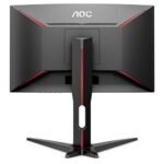 AOC CQ27G1 27?? Curved Frameless Gaming Monitor QHD2K,1ms,144Hz,FreeSync,DisplayPortHDMIVGA,Height adjustable,3Year ZeroBright Dot,BlackRed