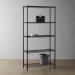 3-Shelf Adjustable,Heavy Duty Storage Shelving Unit (250 lbs loading capacity per shelf),Steel Organizer Wire Rack