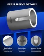 Orion Motor Tech Bushing Press Kit,27pc Pull and Press Sleeve Kit