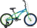 Genesis 18 Glitch Boy's BMX Bike,Blue/Green