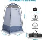 Unp Shower Tent with Removable Rainfly