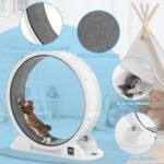 HOVONO Cat Exercise Wheel with Pedometer,10 Minutes Fast and Easy Installation