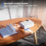 AuKing Full HD 1080P Home Theater Video Mini Projector