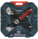 BOSCH CLPK22-120 12V Max Cordless 2-Tool 3/8 in. Drill/Driver and 1/4 in. Impact Driver Combo Kit with 2 Batteries,Charger and Case,Blue