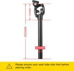 SR Suntour SP12 NCX bike Suspension Seatpost with Cover (27.2mm x 350mm)