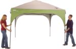 Canopy Sun Shelter with Instant Setup,Sun Shelter with Wheeled Carry Bag Sets Up in about 3 Mins,7x5ft,10x10ft,or 12x12ft Canopy for Sporting Events,Tailgating,Camping,& More