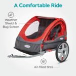 Instep Bike Trailer With Bug Screen & Weather Shield