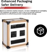 AirWire Tool Chest,5-Drawer Rolling Tool Storage Cabinet with Enhanced Packaging