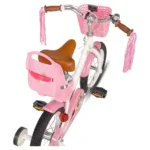 Little Daisy 12 Inch Kids Bike for 2 3 4 Years Girls with Training Wheels