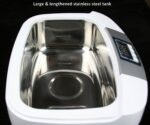 H&B Luxuries Industrial Grade Ultrasonic Cleaner 160 Watts 2.5 Liters with Heater