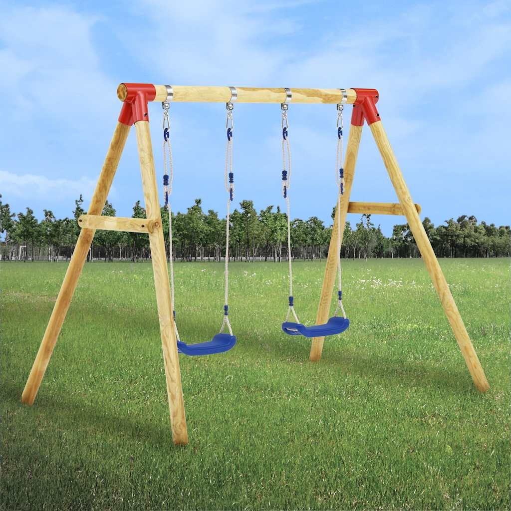 Kids Wooden Swing Set Kids Wooden Swing Set