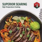 HexClad 6 Piece Hybrid Stainless Steel Cookware Pan Set 8 inch,10 inch,12 inch with Glass Lids,Size: One size,Black